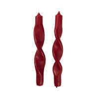 Broste Twisted Candles Pack of 2